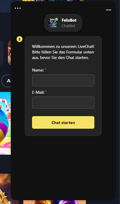 felixspin kundenservice